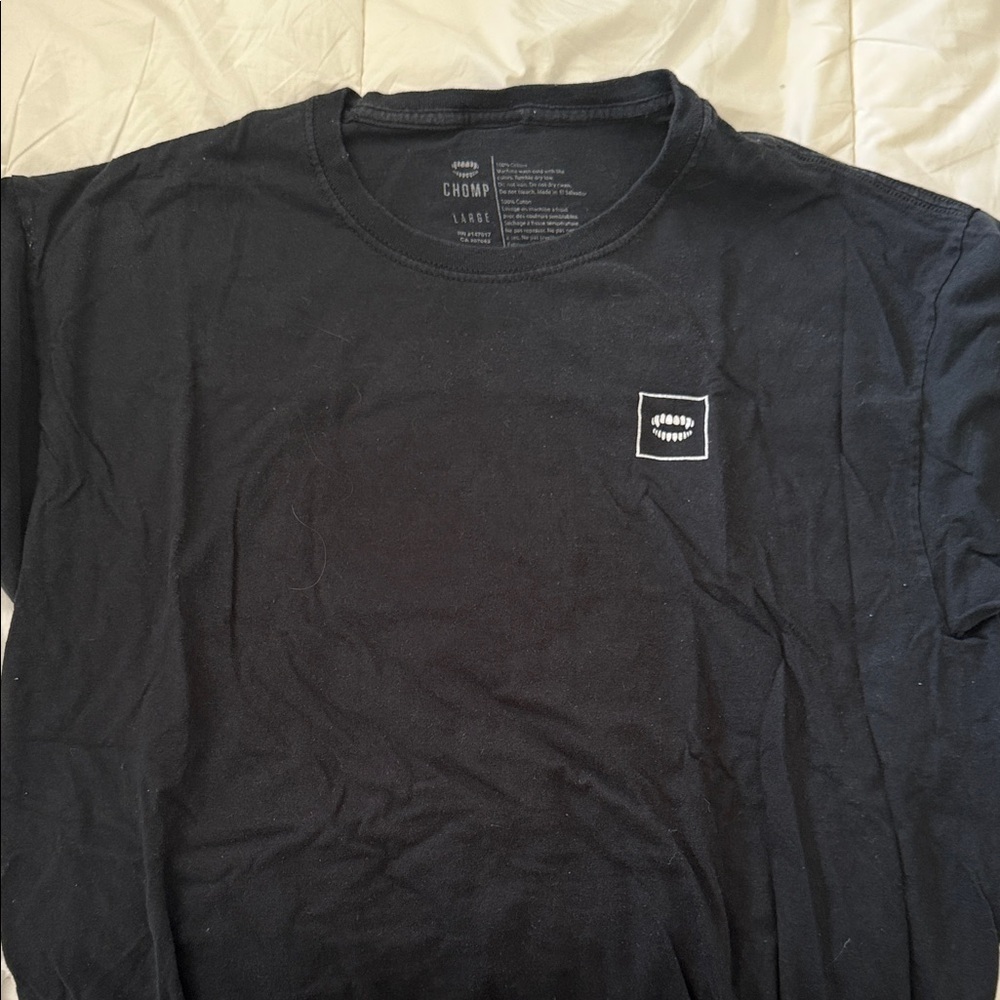 Chomp Black Tee